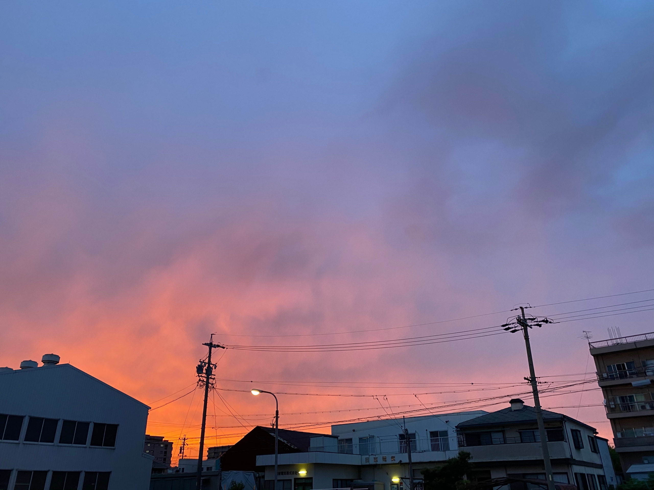 夕焼け空